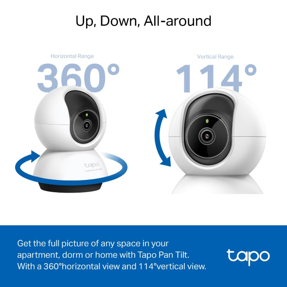 Tapo TC72 Pan/Tilt Home Security Wi-Fi Camera