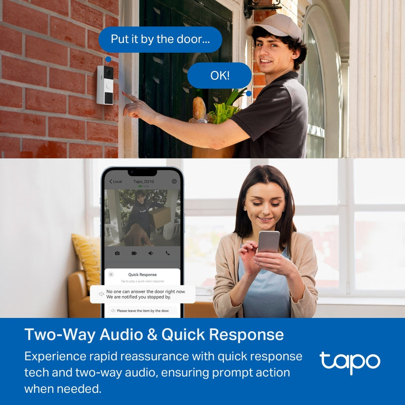 Tapo TD21 Video Doorbell Camera