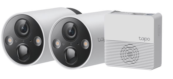 Tapo C420S2 Smart Wire-Free Security Camera System, 2-Camera System