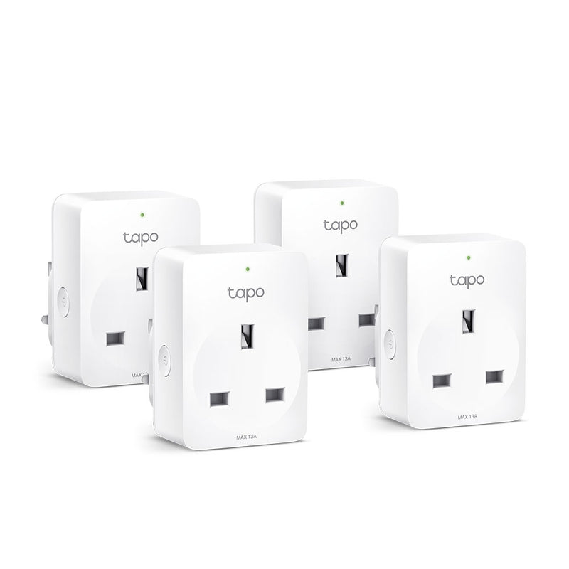 Tapo P100 (4-pack) Mini Smart Wi-Fi Socket