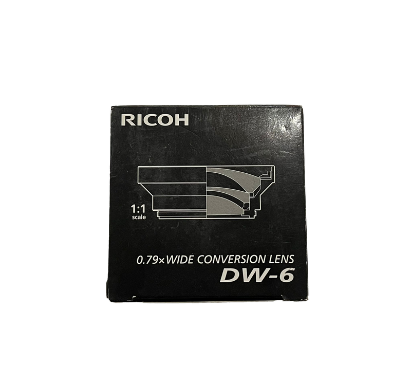 Ricoh DW-6 0.79x Wide Conversion Lens