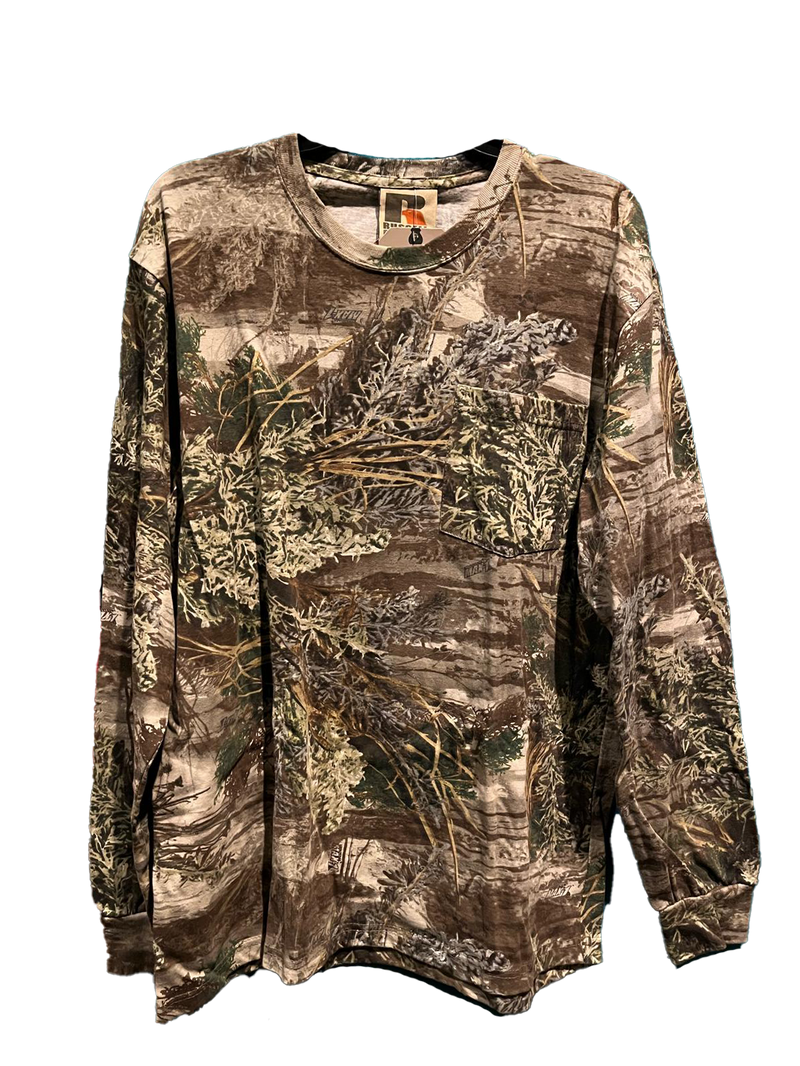 REALTREE Cabelas Camo Cotton Long Sleeve Tee