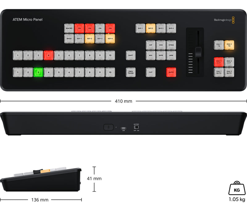 Blackmagic ATEM Micro Panel