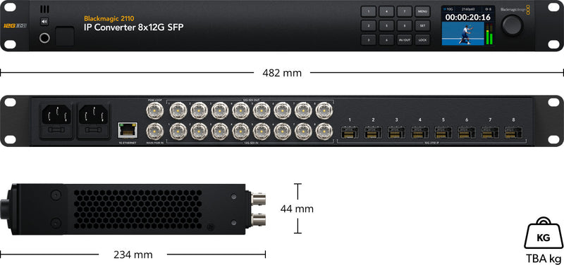 Blackmagic 2110 IP Converter