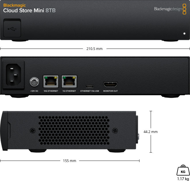 Blackmagic Cloud Store Mini and Max