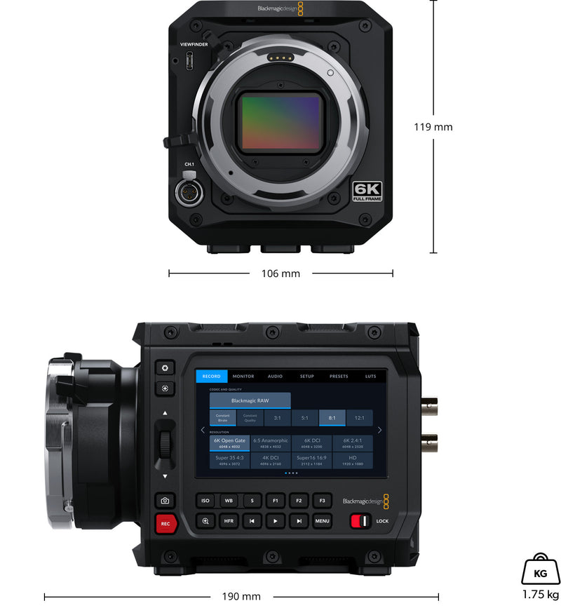 Blackmagic PYXIS 6K