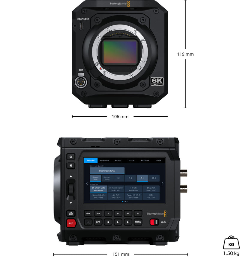 Blackmagic PYXIS 6K