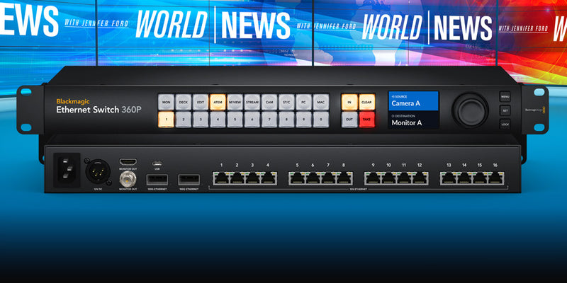 Blackmagic Ethernet Switch 360P