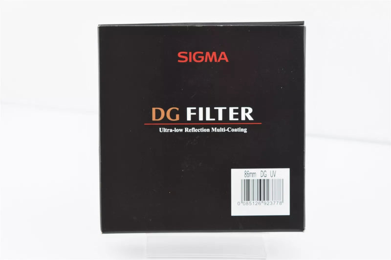 SIGMA DG Filter Ultra-low Reflection Multi-Coating UV 86mm